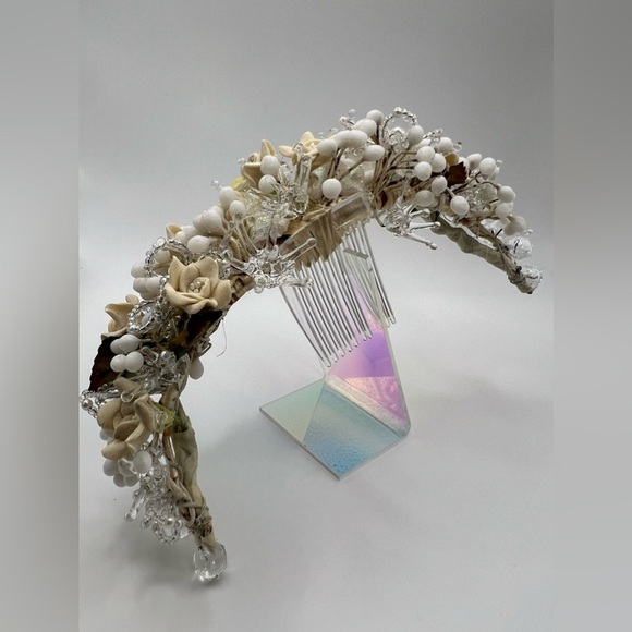 Vintage hairband wedding - Picture 3 of 13